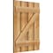 Ekena Millwork Spaced Board-n-Batten Shutters w/Z-Bar, Rough Sawn Western Red Cedar, 23W x 31H, PR RBS06Z23X031RWR - alternate 3